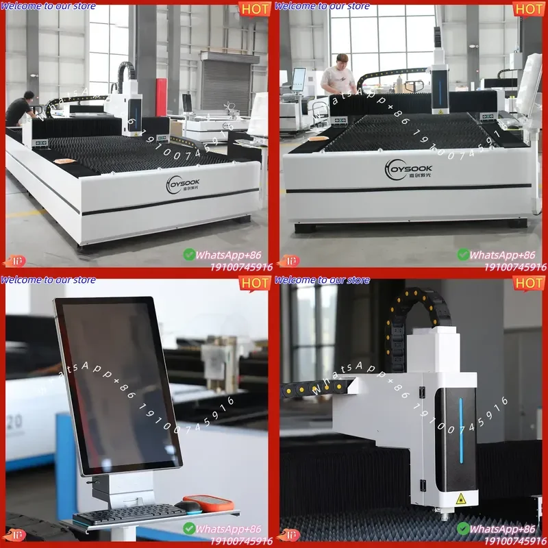 2026Hot 3000X1500 6000X1500 Fiber Cutting Machine 1500W 2000W 3000W Cutting Metal