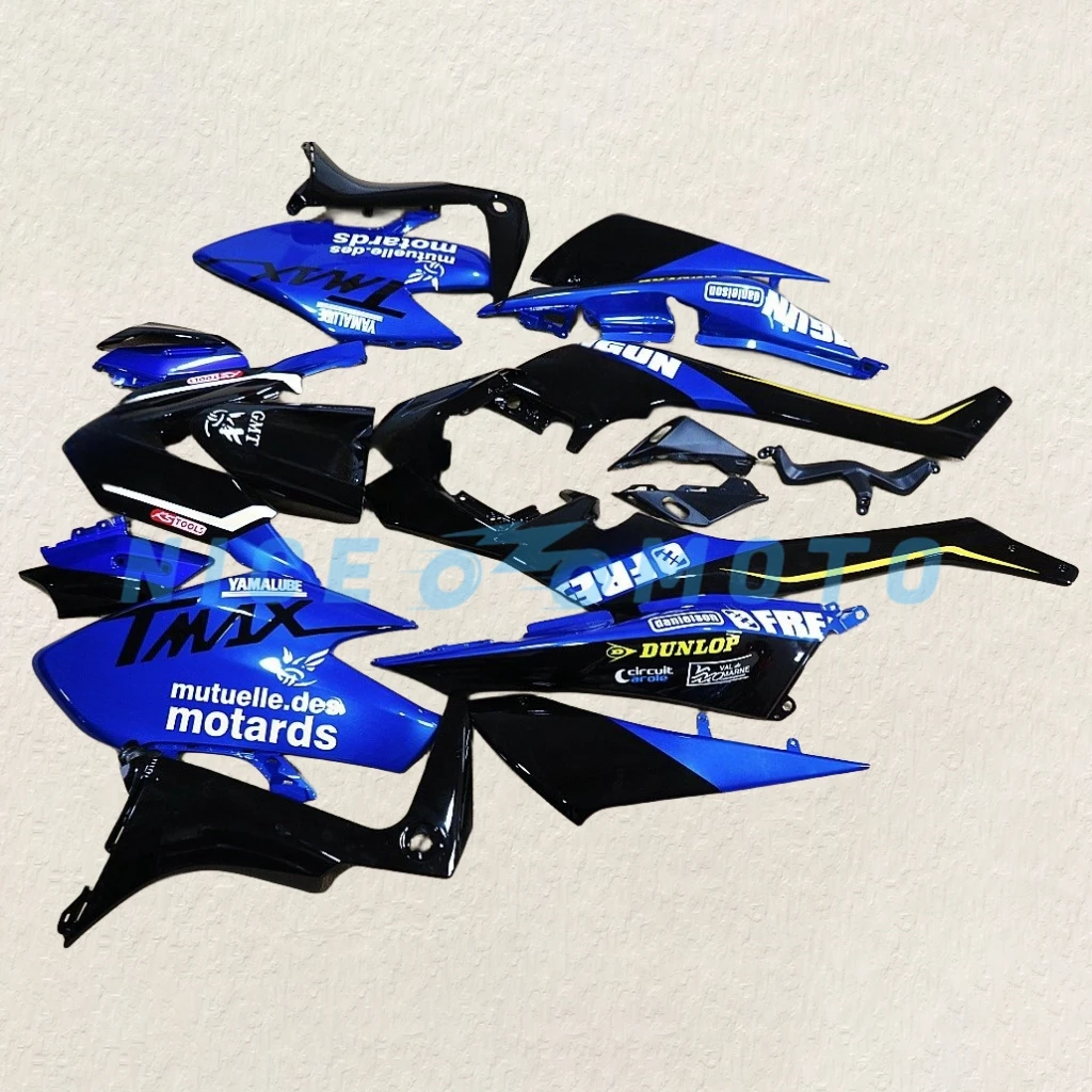 Motorcycle Fairing Kit Suitable for YAMAHA TMAX530 2017 2018 2019 TMAX 530 17 18 19 T-MAX530 Blue  set