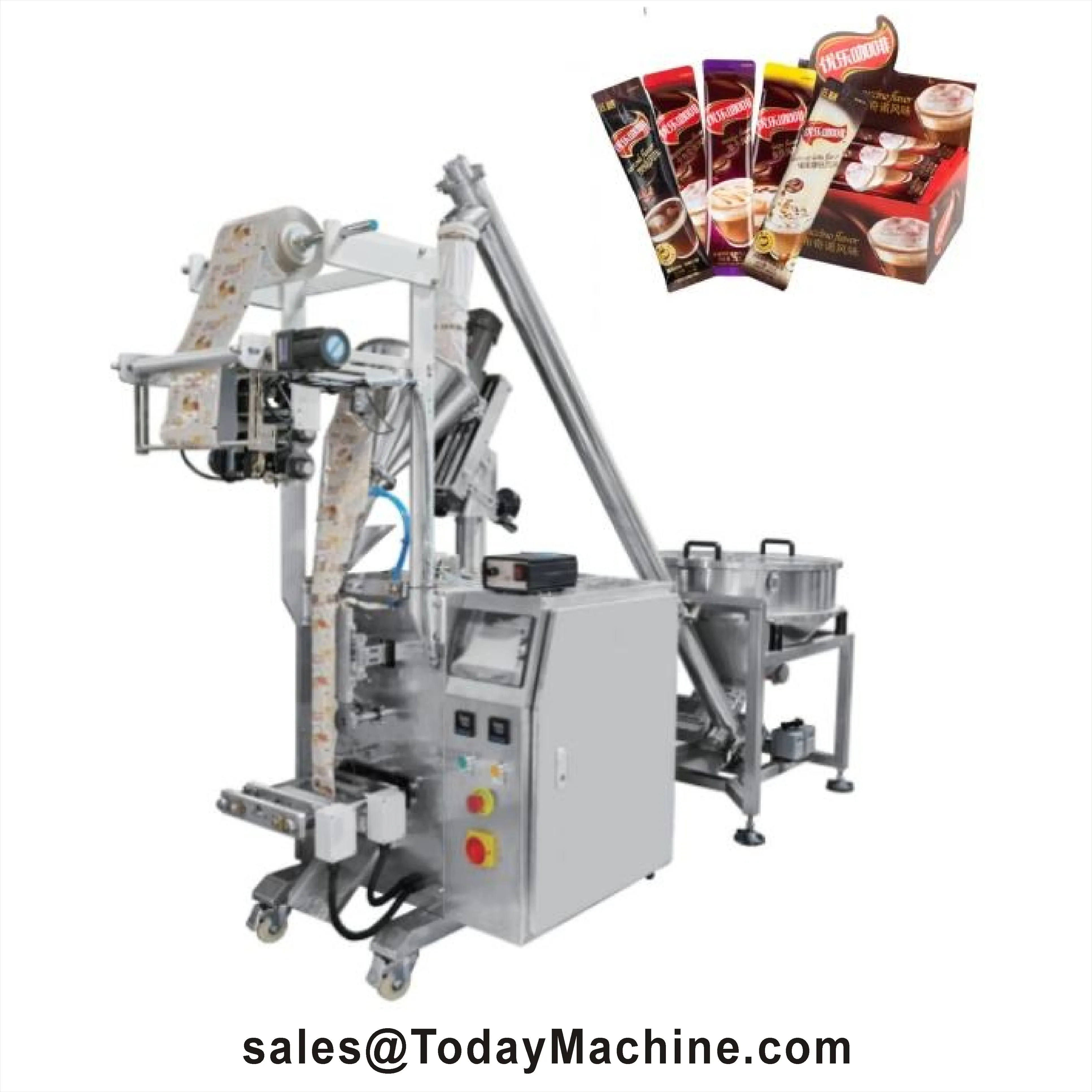 4 Side Seal Shampoo Cream Liquid Detergent Soap Sample Sachet Bag Packaging Machine Sachet Filling and Sealing Machine 550