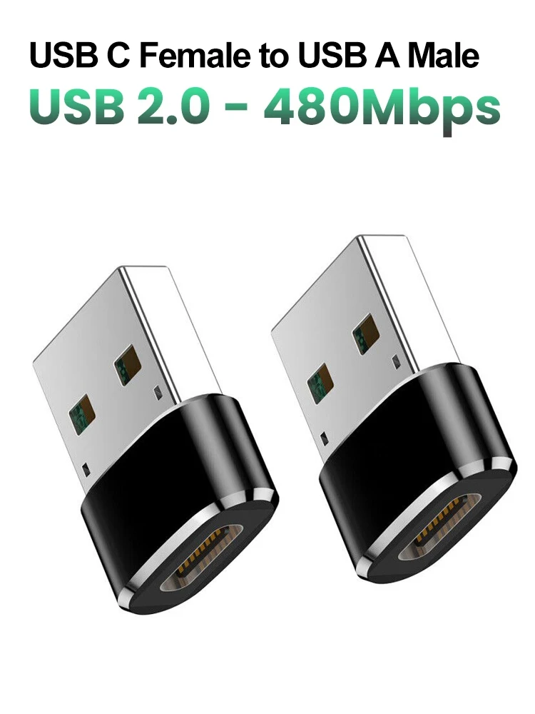 USB naar USB C-adapter voor iPhone 17 USB C Female naar USB Male Autolader Adapter Type C Converter voor Apple 16 voor Samsung Galaxy - afbeelding 2
