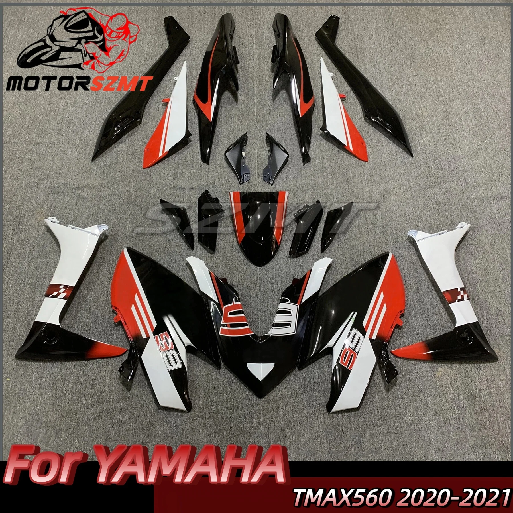 For T-MAX 560 TMAX560 2020-2021 20 21 Motorcycle Belly Pan Front Fender Tail Side Panels Fairing Kits Parts