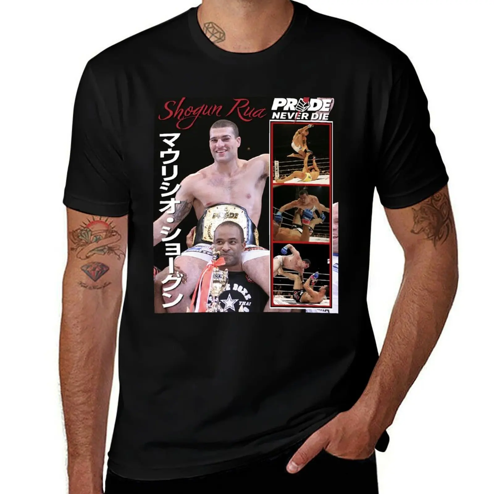Shogun Pride Never Die T-Shirt Ultra Soft Breathable Tee Top