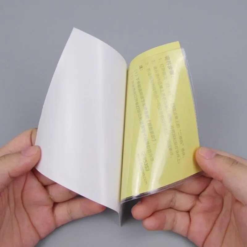 10PCS Self-Adhesive Plastic Pockets Holders Label Stickers Card Covers Adhesive label Badge Holders For Organizing Protection