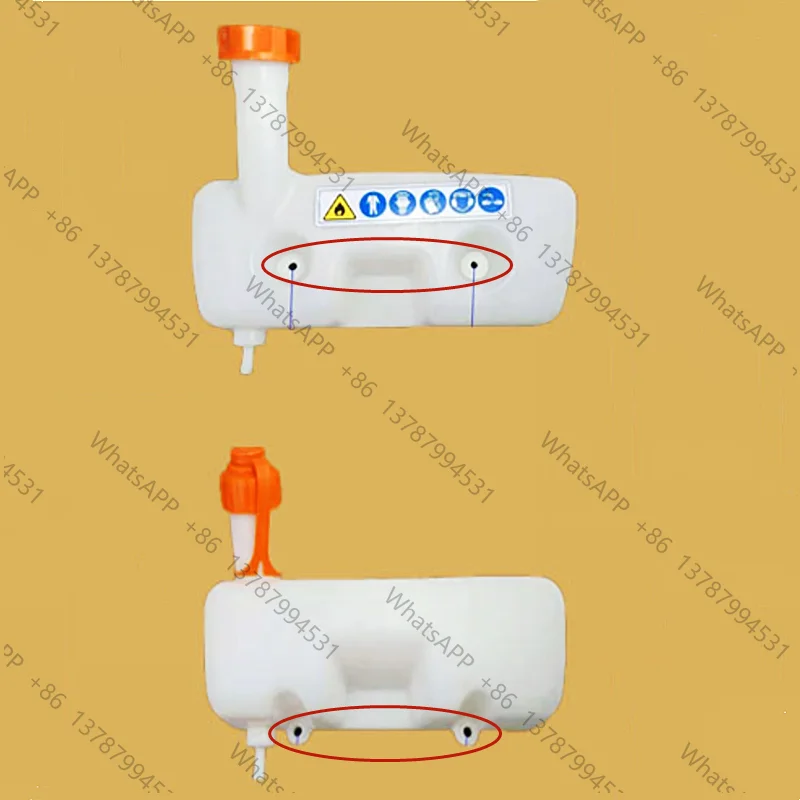 Tanque de Combustible 3WF-3A para Pulverizador 3WF-3B 3WF-3 3WF-2.6 1E40FP-3 1E40FP-3Z con Tapa de Filtro