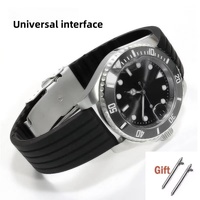 Silicone watch band 18/20/22/24mm Universal Watch Strap for Tissot Omega Daniel Wellington Seiko Rolex Submariner Mido Citizen