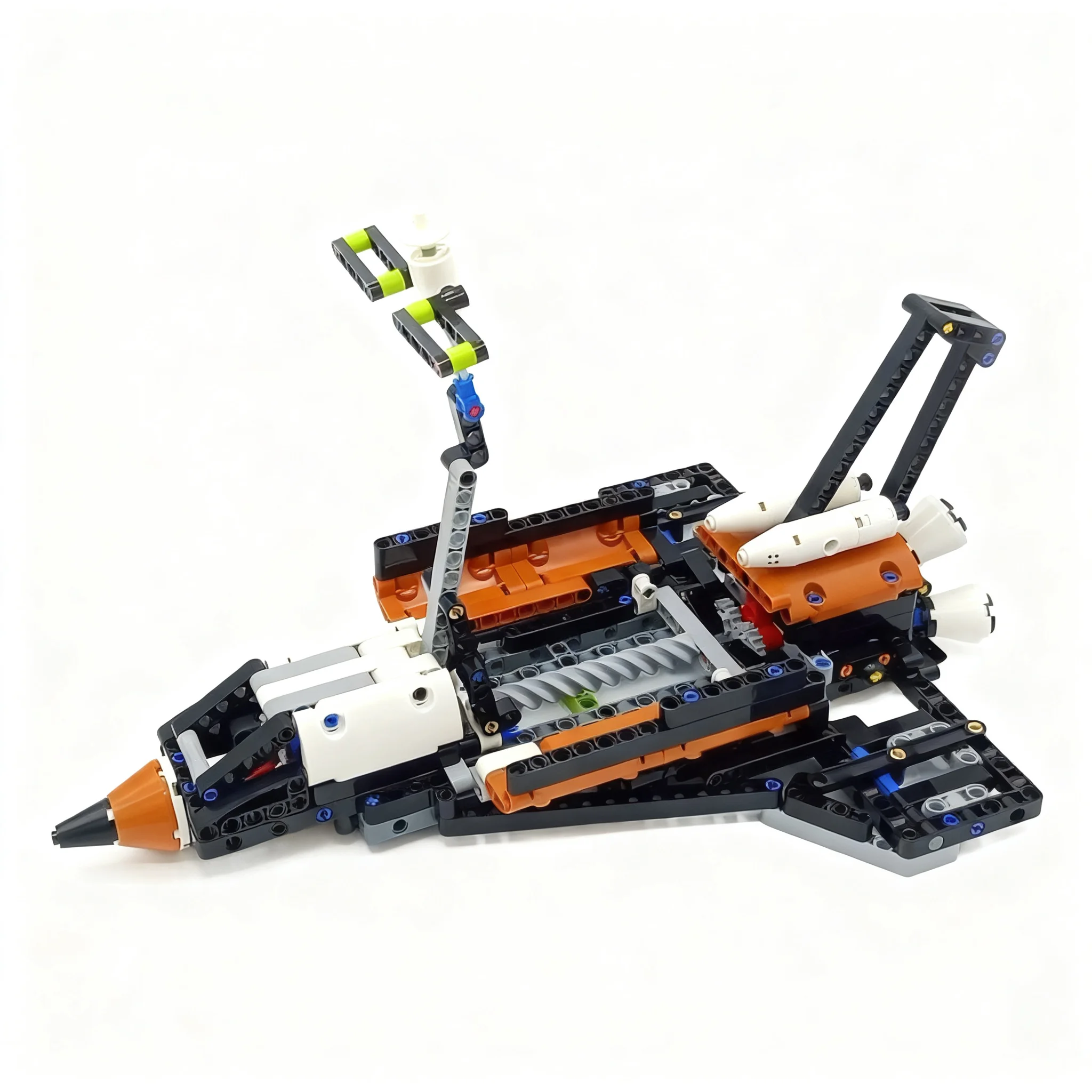 445pcs MOC Technical Space Shuttle Model Building Blocks Construction Toys Christmas Gifts Assemble DIY Idea Birthday Education