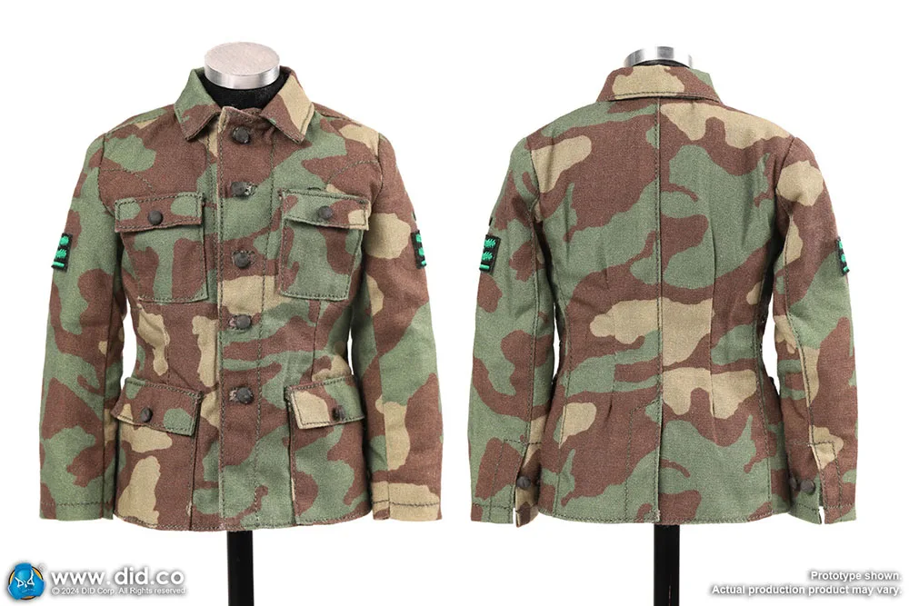 1/6 id d80176 segunda guerra mundial série figura de ação soldado casaco topos calça com medalhas cinto camisa acessórios para figura de ação de 12"