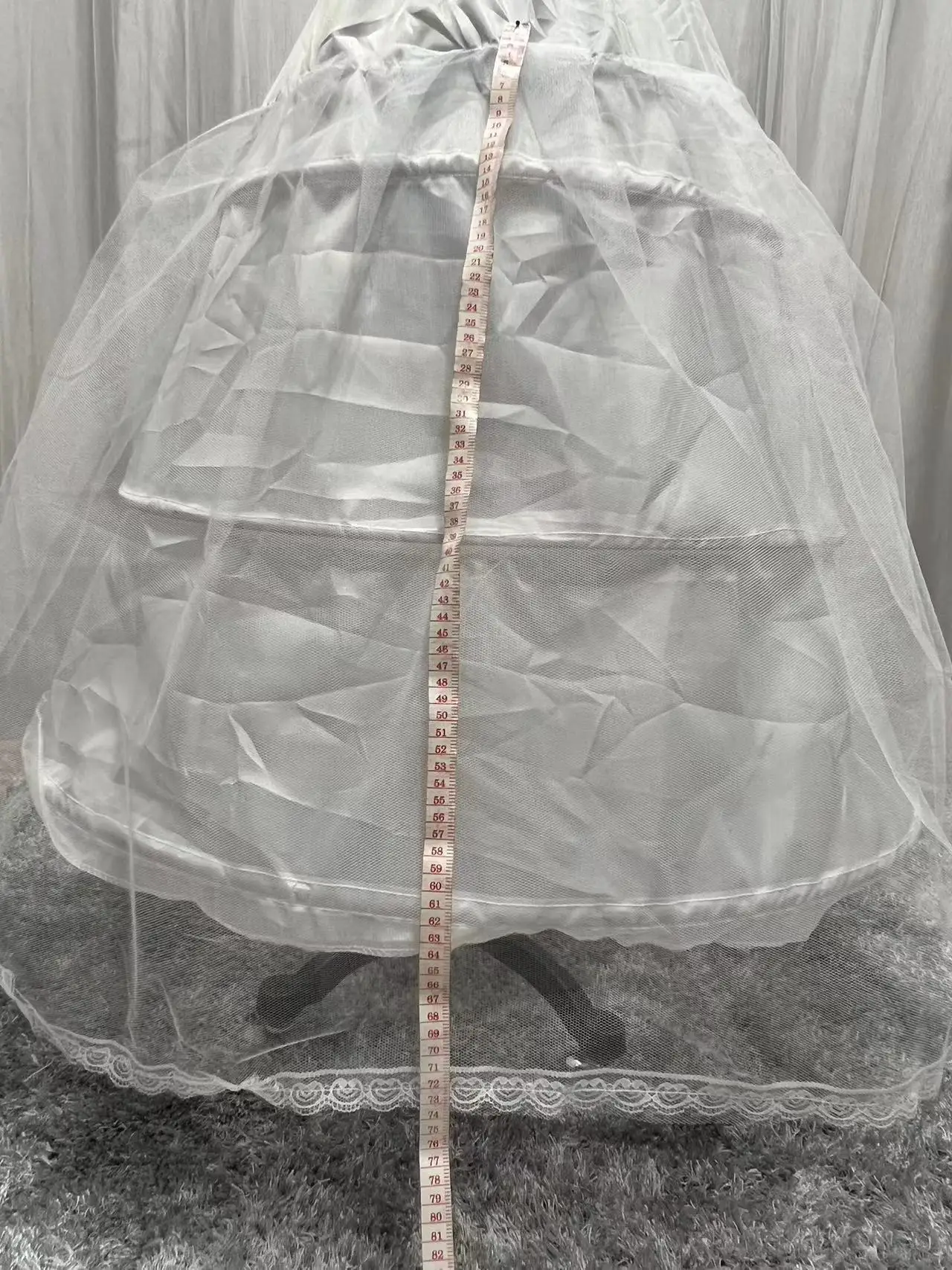 MYYBLE Freies verschiffen Hohe Qualität Weiß 3 Hoops Petticoat Krinoline Slip Unterrock Für Hochzeit Kleid Brautkleid Auf Lager 2020