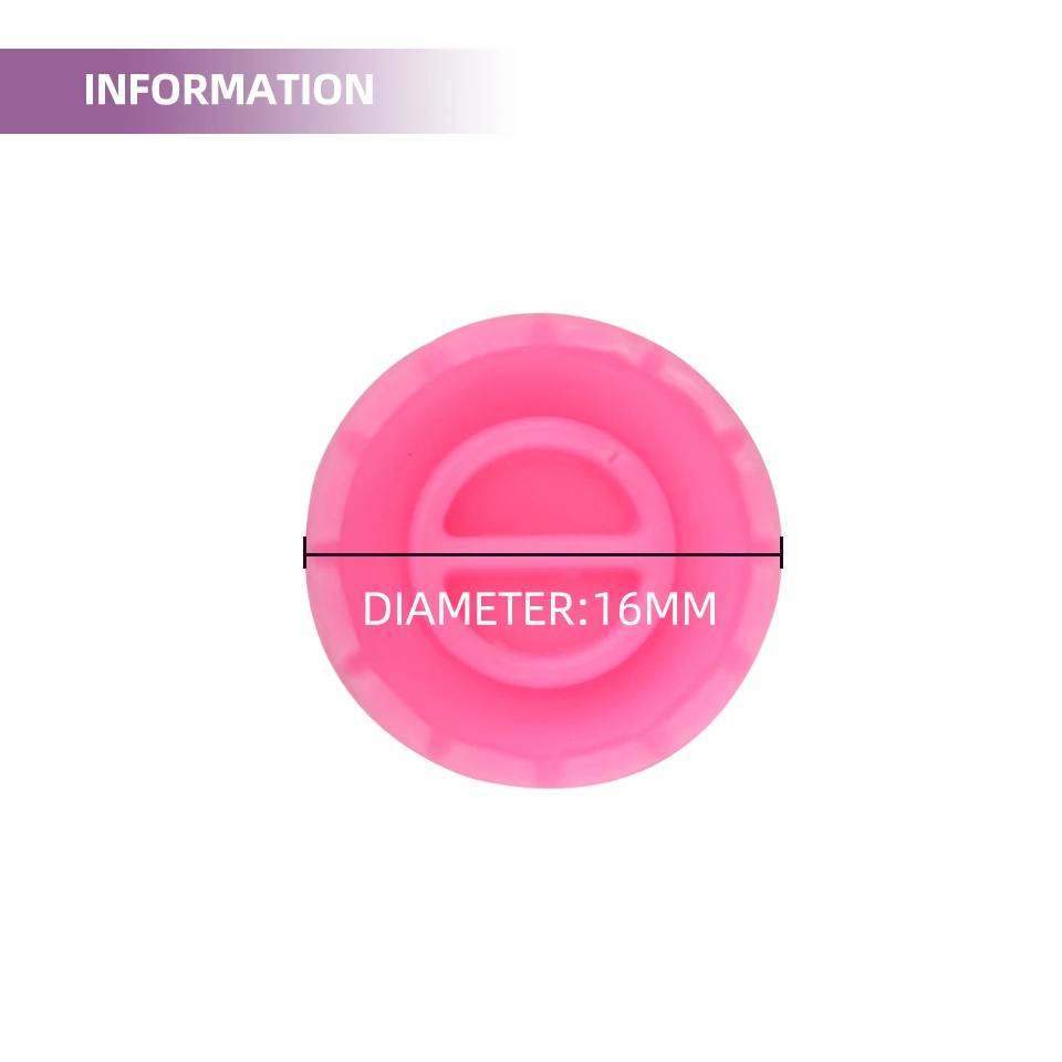 100pcs Disposable Individual Eyelash Glue Holder Pink/Clear Quick Blossom Cup Ring Eyelash Extension Adhesive Stand Makeup Tool