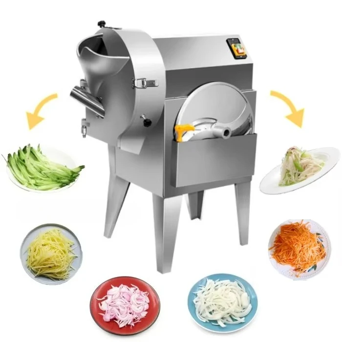 Hotel bitter melon sweet potato cutting machine electric vegetable slicer plantain slicer