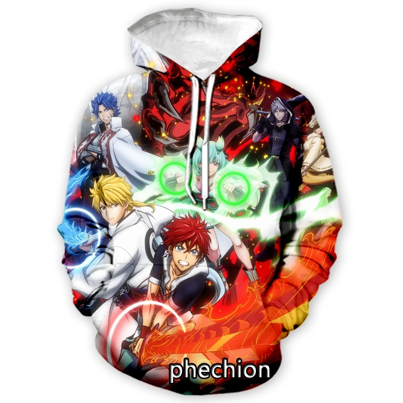 phechion New Fashion Men/Women Anime ORIENT 3D Print Long Sleeve Hoodies Casual Hoodies Men Loose Sporting Pullover A51