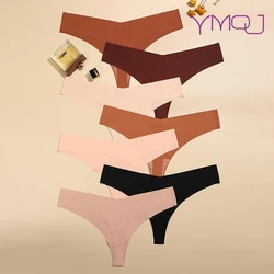 1Pc/2Pc/4Pcs/7Pcs/Set Hot Sale New Design Seamless Thong Breathable Panties Invisible G-String Thong Panty Thong Women Underwear