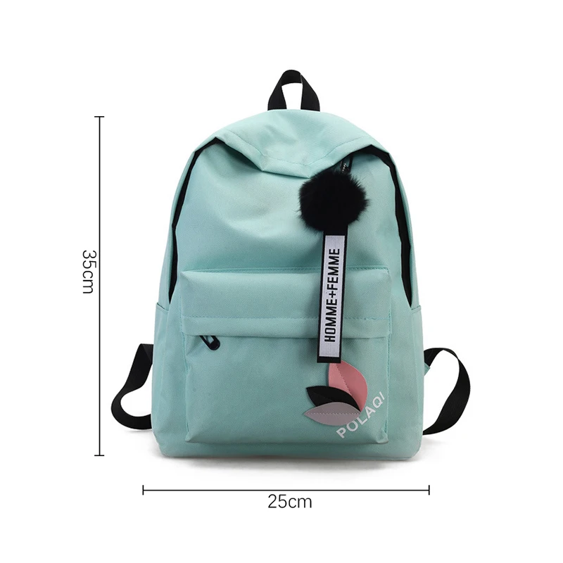 Mochila con patrón de hojas de gran capacidad, Bolsa Escolar portátil Simple para estudiantes, bolsa informal de viaje duradera versátil