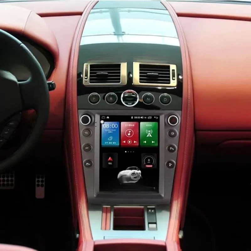 The central control large-screen navigation all-in-one machine is modified to the original Android intelligent reversing image.
