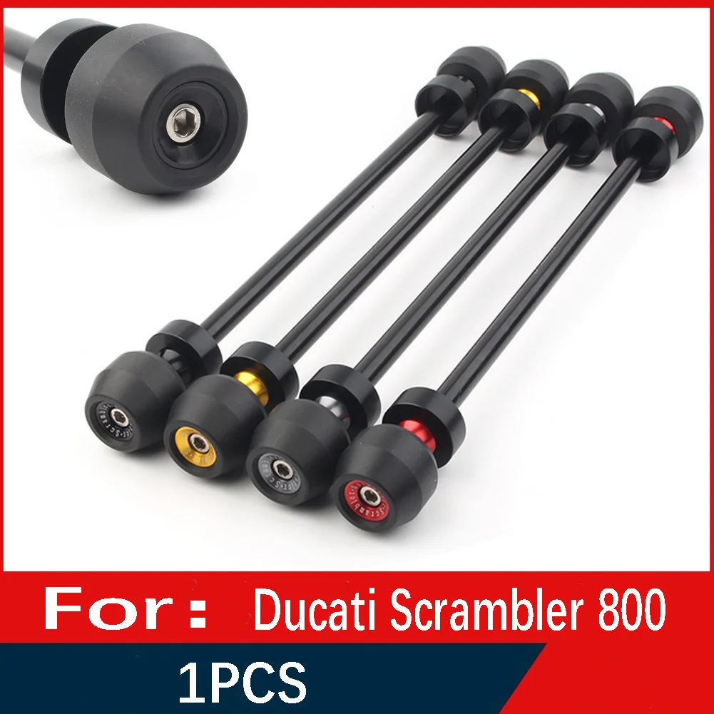 

For Ducati Scrambler 800 Motorcycle Rear Wheel Crash Axle Slider Rod Swingarm Spools Screw 1Pcs