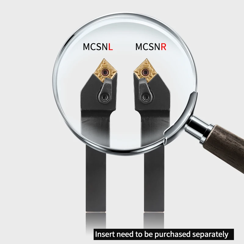 Intlshaft MCSNR2020K12 MCSNR2525M12 External Turning Tool Holder MCSNR1616H12 CNMG Carbide Inserts MCSNR Lathe Cutting Tools Set