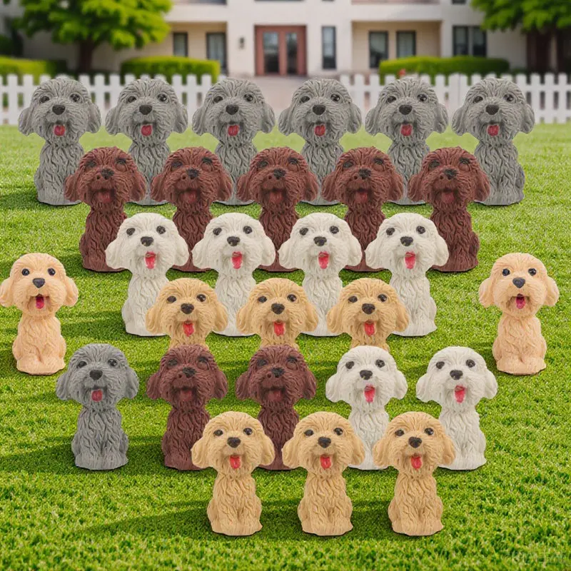 

36Pcs Animal Erasers Puppy Shaped Rubber Erasers for Kids Classroom Party Favors Bulk Supplies Party Favors