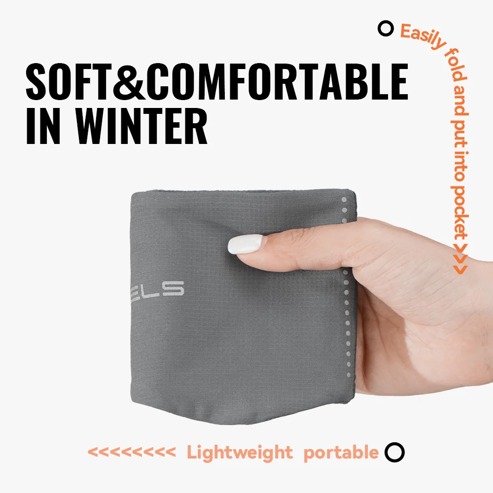 WRELS غطاء للأذنين من الصوف الدافئ غطاء للأذنين غطاء شتوي للطقس البارد فتل الرطوبة شتاء دافئ الصوف عقال للرياضة في الهواء الطلق