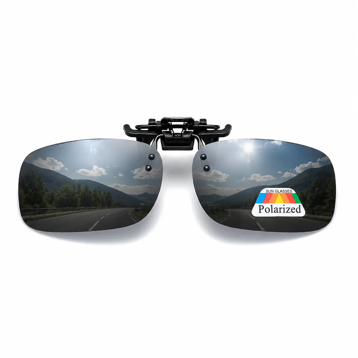1/3 Stück polarisierte Clip-On-Sonnenbrillen für Männer und Frauen, hochklappbare Überbrillen für Sport, Angeln, Fahren, Wandern, Radfahren, UV400 – Detail 14