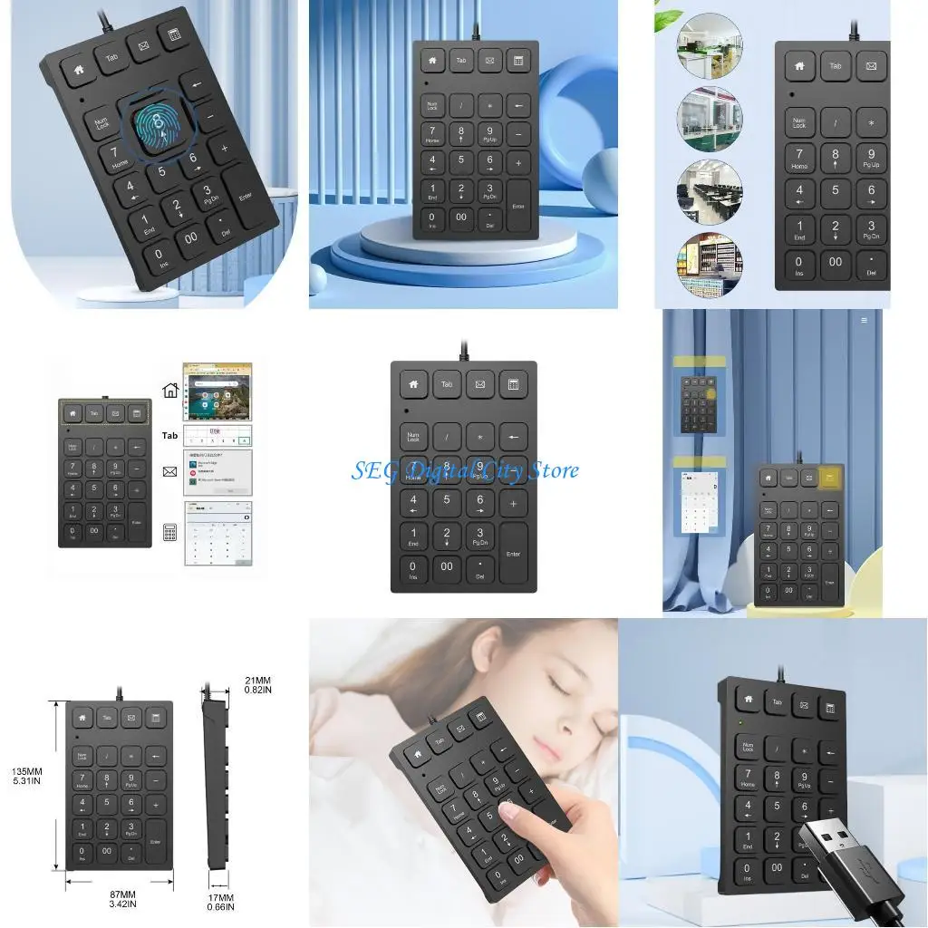 

Universal USB -прокладка Universal USB для N28Keyboard Financial Application Проводная проводная номера