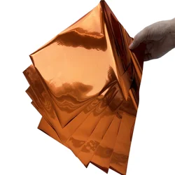 A4 Size 50PCS Hot Selling Luxey Foil Hot Stamping DIY Home Paper Sheet Sky Blue Foil by Laser Printer
