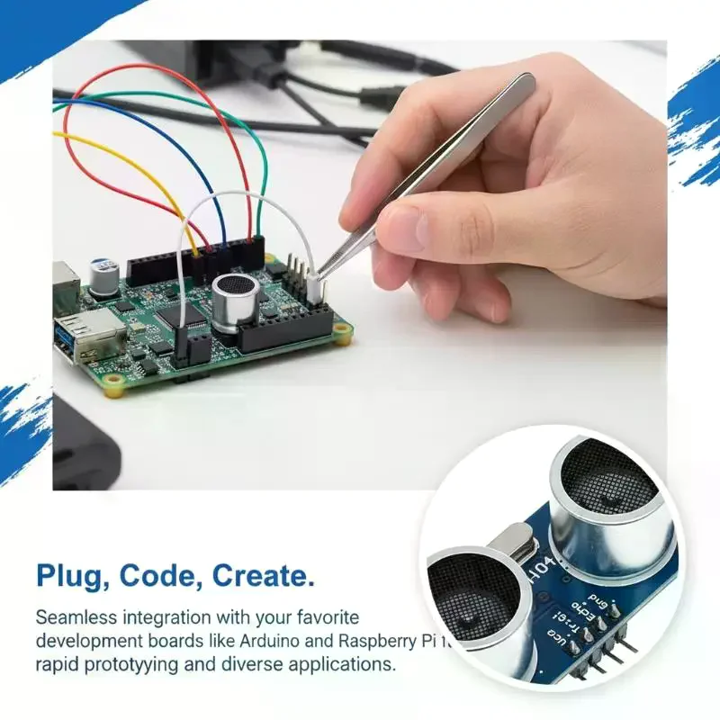 วัดระยะทาง! เซ็นเซอร์อัลตราโซน - Ultrasonic Sensor Hc บทวิจารณ์และราคา