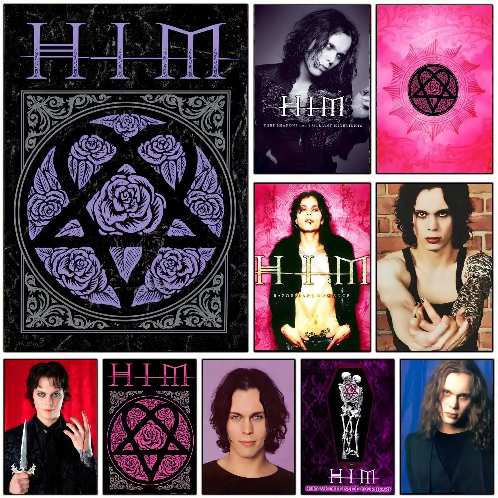 Band Metal H-His Infernal Majesty Poster Wall Art Print Decorative Mural Home Decor Gift Unframed