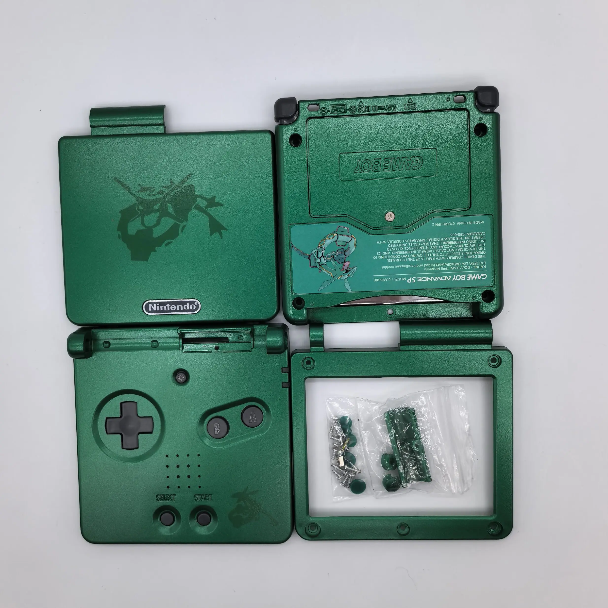 For Gba Sp Game Console Shell Gba Sp Limited Edition Shell Gba Sp Shell Limited Replacement Shell Gba Sp Protective Shell