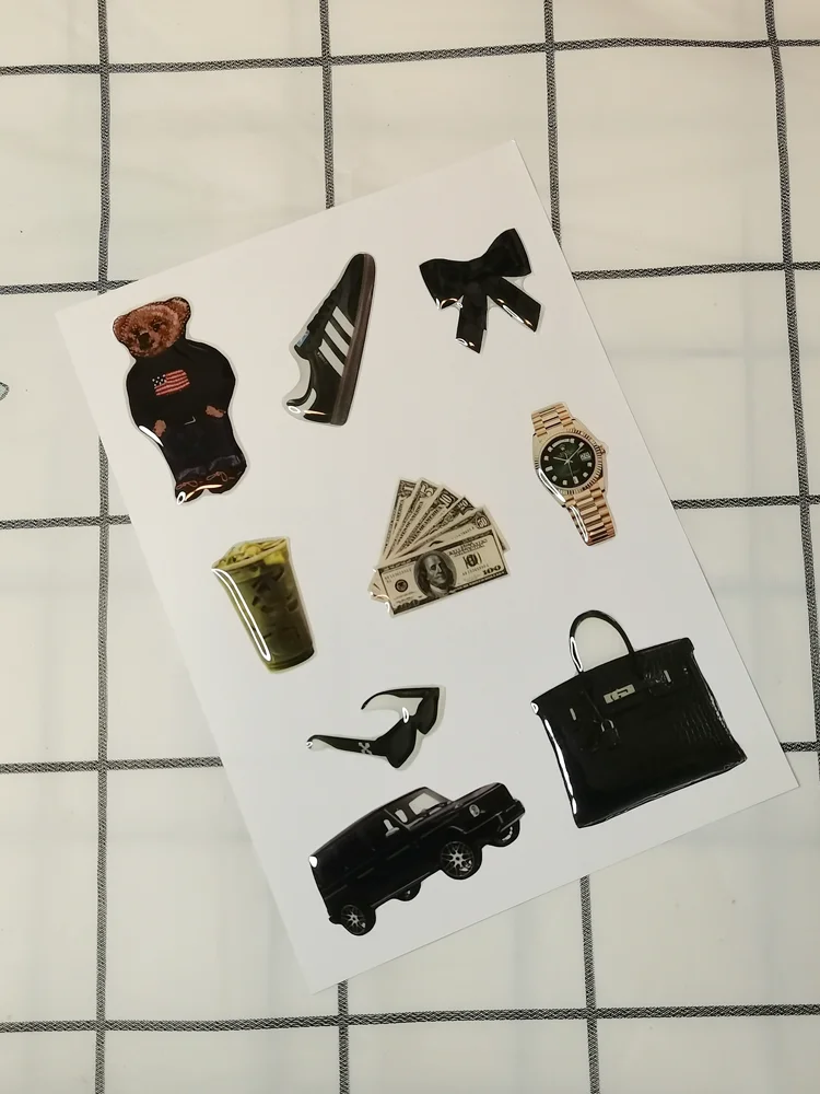 

Fashion Expoy Stickers for Phone Case DIY Decorative