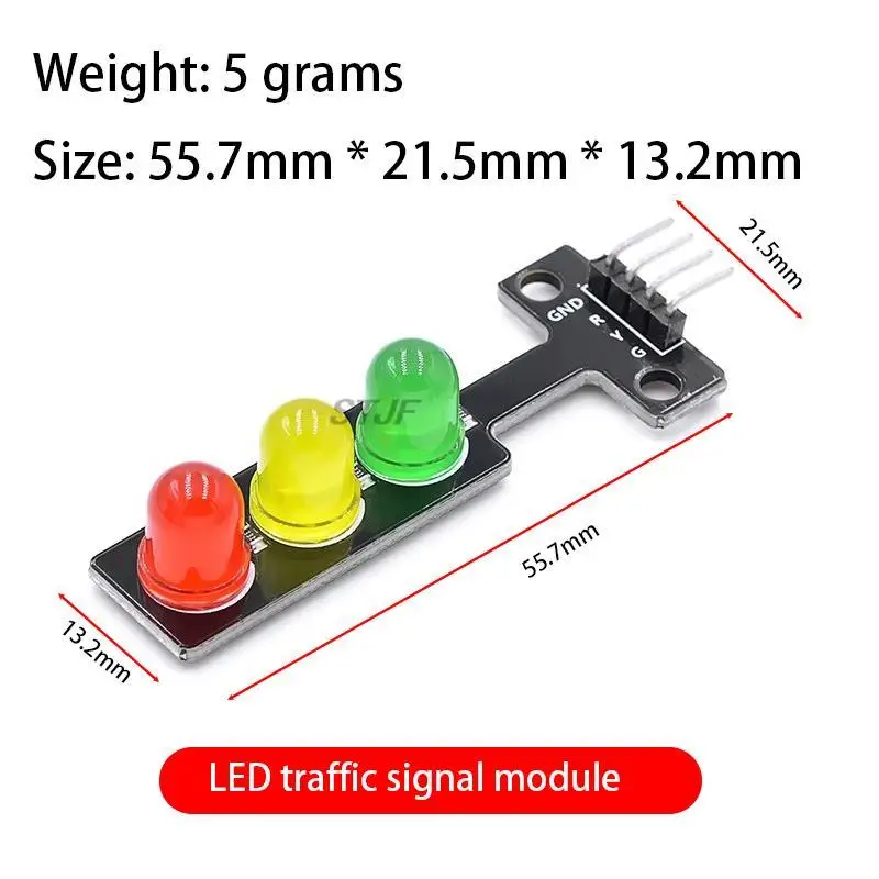 وحدة باعثة للضوء لأضواء المرور LED / وحدة إشارة المرور لإخراج الإشارة الرقمية / مكعبات البناء الإلكترونية