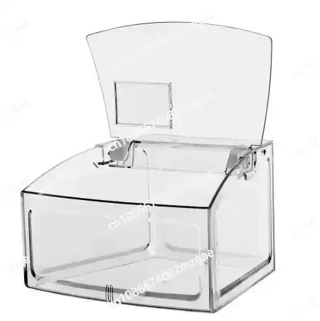 Supermarket bulk food box dry shelf snack box fully transparent plastic display custom acrylic box