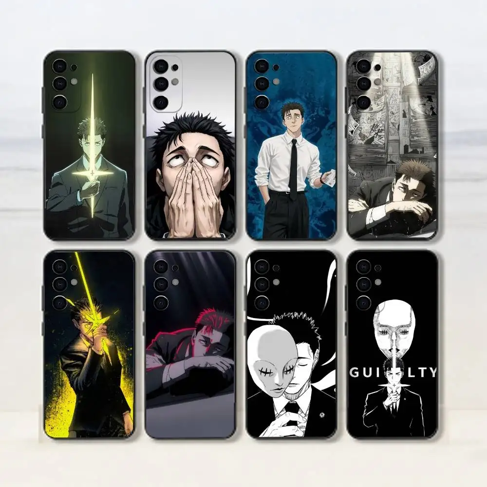 Hiromi Higuruma JJK  Phone Case Black Silicone Soft For Samsung S26,S25,S24,S23,S22,S21,S30,Ultra,Plus,Fe,Lite