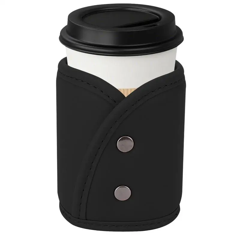 Leather Gap Drink Storage Box Car Door Cup Holder auto Back Seat Cup Holder Organizer Automotive Interior Accessories For Car