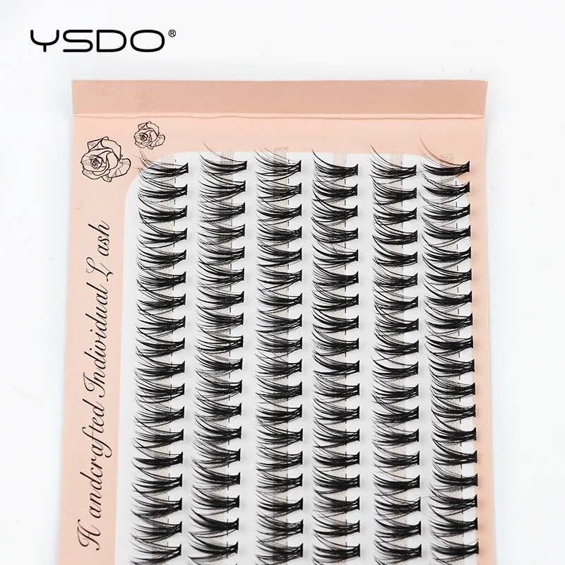 YSDO Lashes Individuelle Weiche Natürliche Volumen Wimpern Verlängerung Professionelle 20D Cluster Gefälschte Auge Wimpern Faux Cils Makeup Tools