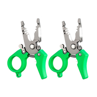 2pcs Mini Wire Stripper Crimping Tool Set Cable Stripping Wire Cutter Multi Tools Cut Line Cable Multifunctional Hand Tools