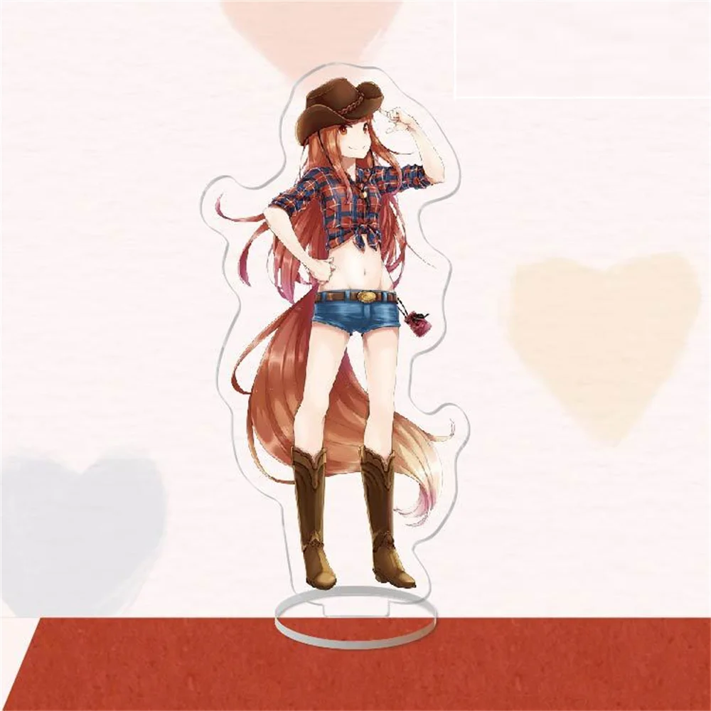 Anime Spice and Wolf Acrylic 15cm Stand Keychain Decoration Desk Figure Display Fan Gift Goods Birthday Collection