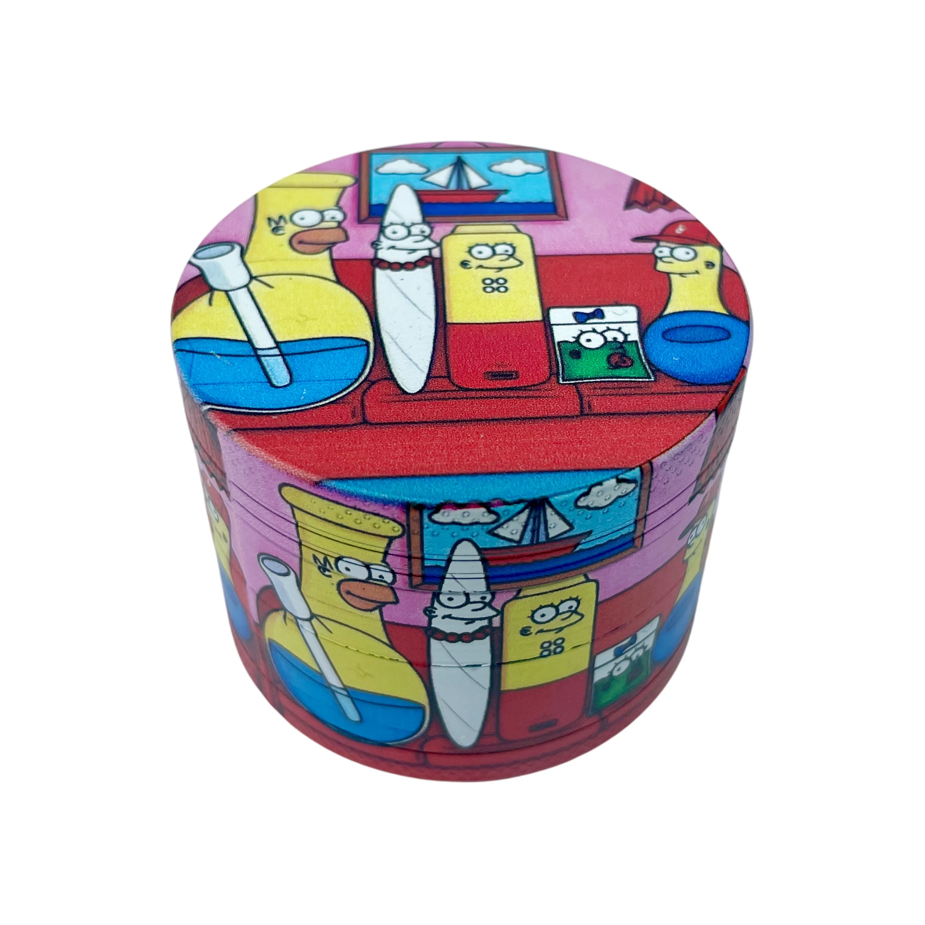 Cartoon Friend Metal Herb Grinder 2inch/50mm