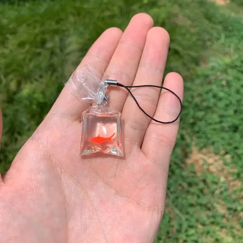 

Kawaii Fish Phone Charms Strap Lanyard Cute Women Chain Pendant For Keys Bags Lovely Accessories