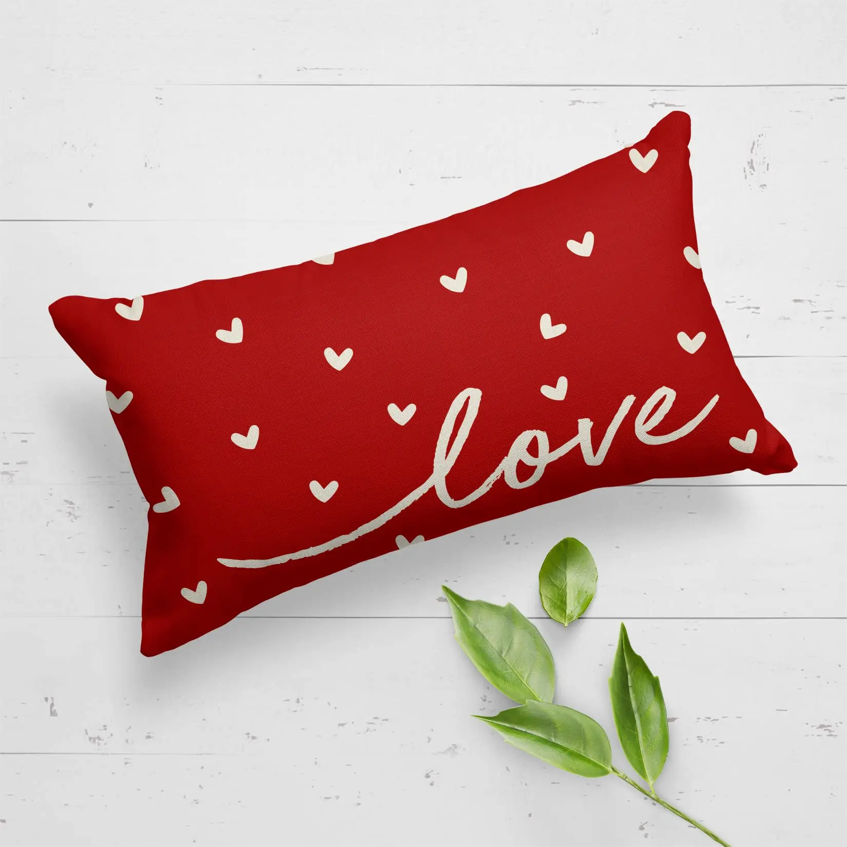 Valentine'S Day Style Pillowcase Pilows Decor Pilow Case Love English Letters Pattern Sofa Pillow Home Cushion Cover Kissenbezug