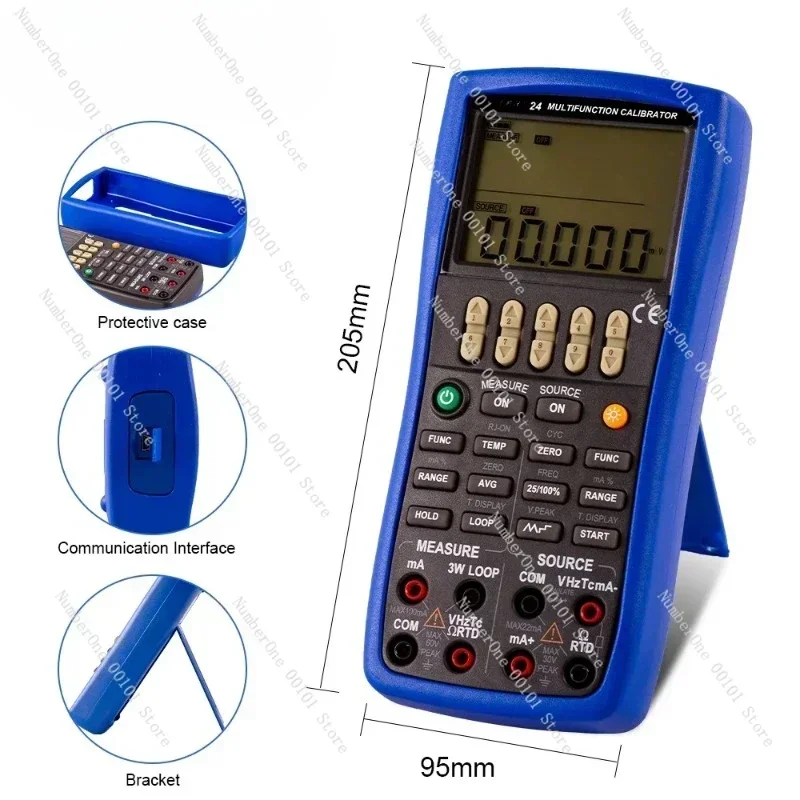 VICTOR 25 0.02% Accuracy Two Independent Input and Output    Multifunction Process Calibrator