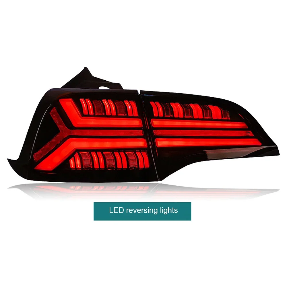 Car Styling Tail Lamp For Tesla Model 3 Model Y 2016-2023 Tail Lights LED Dynamic Signal DRL Brake Reverse auto Accessories