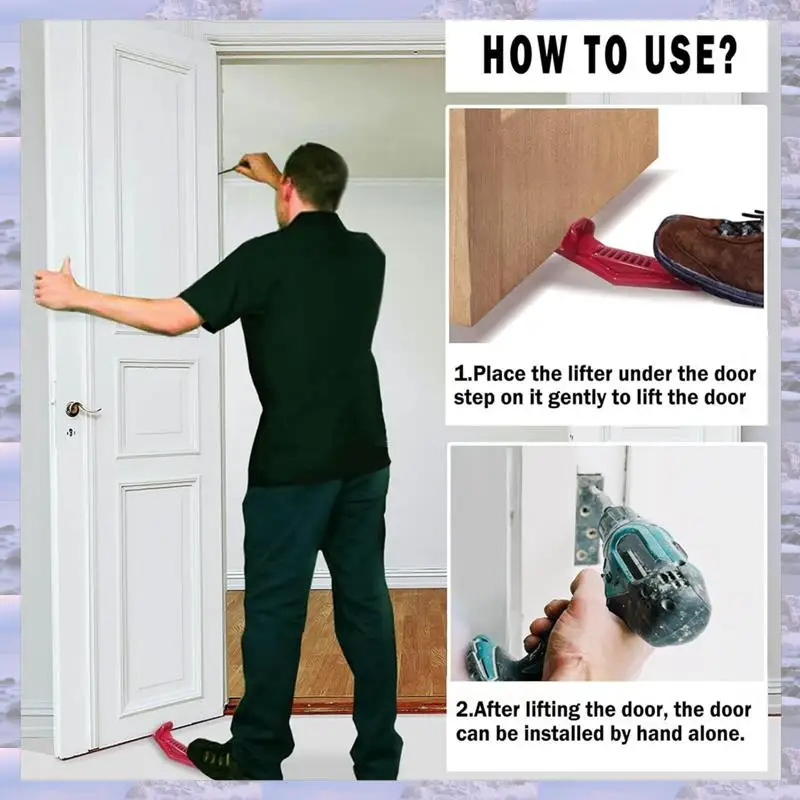 

Drywall Tool,Drywall Lifter Drywall Tool Includes Built In Bottle Opener For Wall Panels Door Installation
