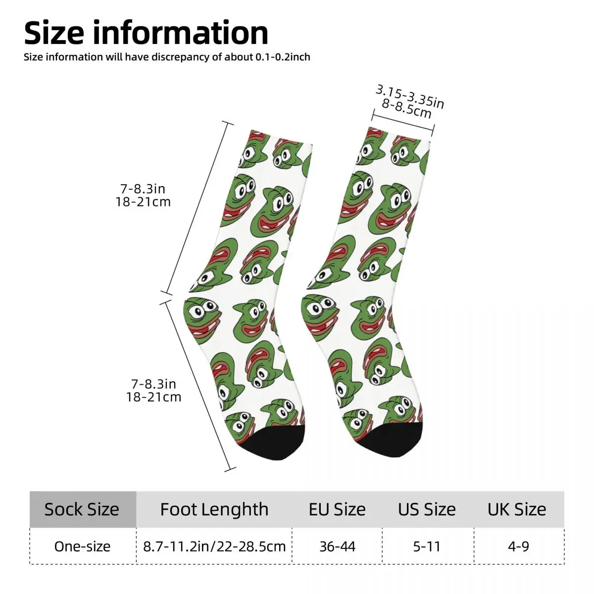 Laughing Socks Printed Men's Stockings Polyester