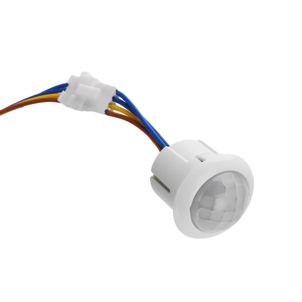 AC110-240V Sensor de Presença Humana Interruptor Para Lâmpada LED PIR Sensor De Movimento Infravermelho Detecção De Movimento Detector Inteligente