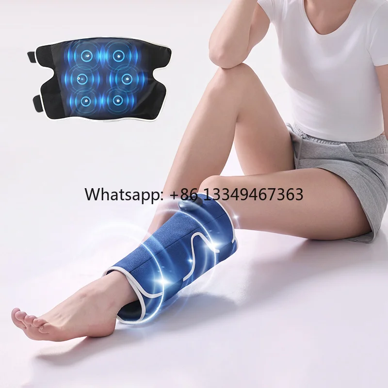 Wireless Remote Control Calf Air Compression EMS Cellulite Massager with Timing Control