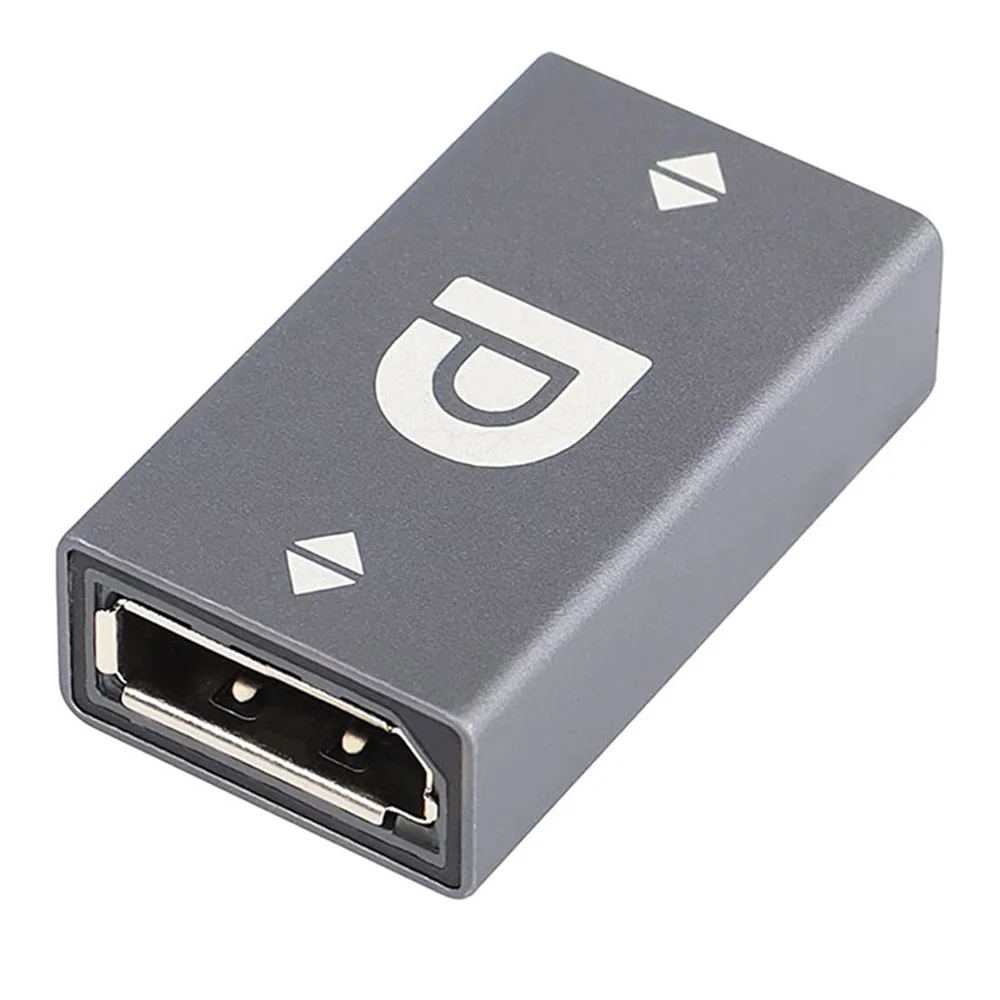 

Displayport to Displayport Coupler 8k@60HZ DP 1.4 Female to DP Female Extention Coupler Adapter Convertor for DP Cable