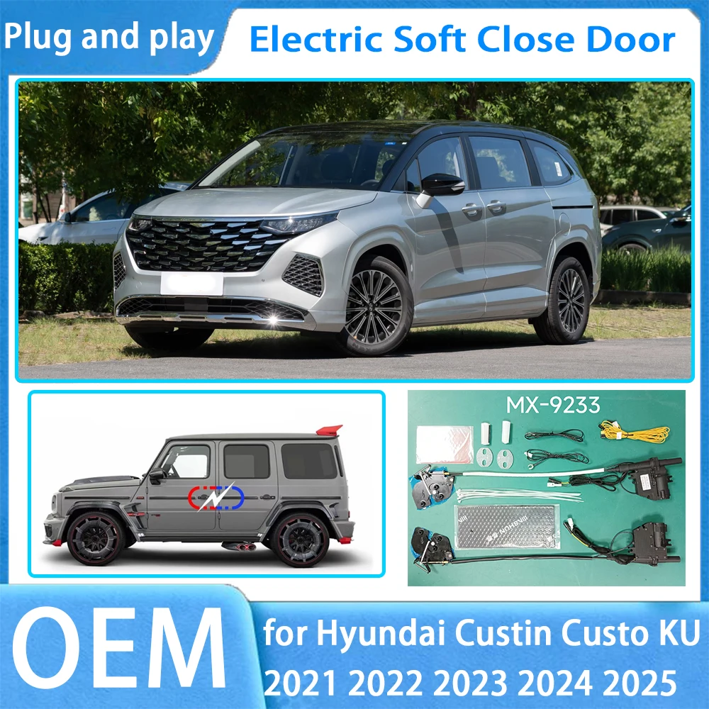 

for Hyundai Custin Custo KU 2021-2025 OEM Car Soft Close Door System Automatic Electric Auto Pull Power Latch Power Closing