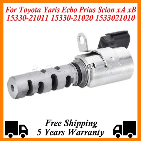 15330-21011 15330-21020 1533021010 Клапан управления фазами ГРМ VVT для Toyota Yaris, Echo, Prius, Scion XA, XB 1533021011