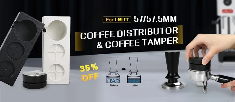 Espresso Shot Spiegel Extraktion Magnetische Einstellbare Boden Siebträger Edelstahl Kaffeemaschine Zubehör Barista Werkzeug – Detail 2