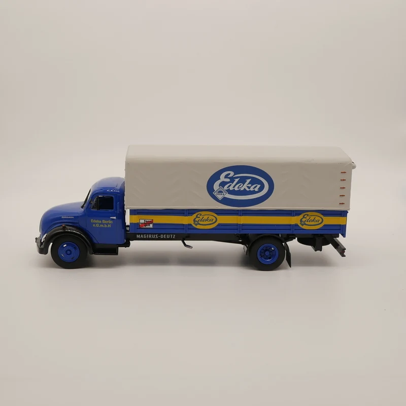 Diecast Ixo DeAGOSTINI 1:43 Scale MAGIRUS DEUTZ German Old Truck Transporter Alloy Car Model